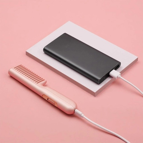Портативная расческа для укладки волос HAIR COMB LY-297 с USB-подключением и керамическим покрытием