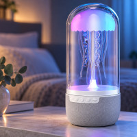 Ночник с Bluetooth колонкой AND 5349 Медуза с RGB подсветкой и аккумулятором MAX-113