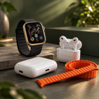 Смарт-набор X8 Watch set 3 в 1 с умными часами, беспроводными наушниками и пауэрбанком