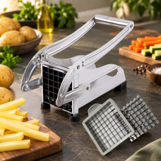 Ручная картофелерезка Potato Chipper из нержавеющей стали для нарезки овощей