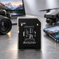 Карта памяти microSD объемом 64 ГБ UHS-I Class 10