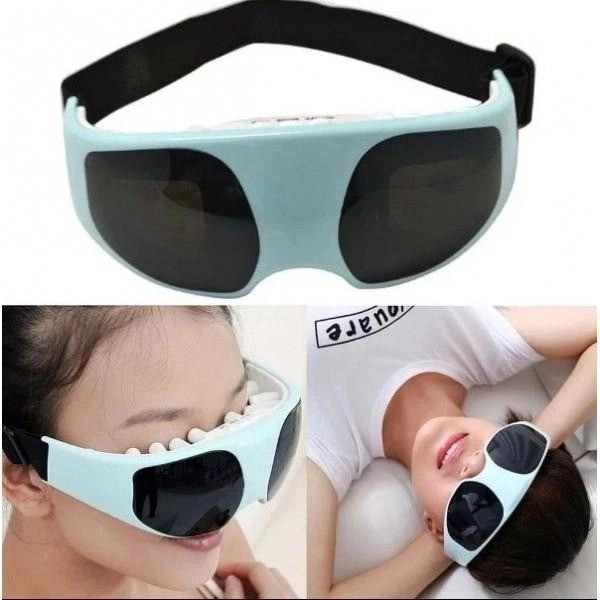Массажер для глаз с вибрационным эффектом, питание от 2 батареек AAA Eye massager