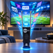 Комнатная активная антенна X-Digital Clear-TV для цифрового телевидения DVB-T/T2 с кабелем 1.18 м