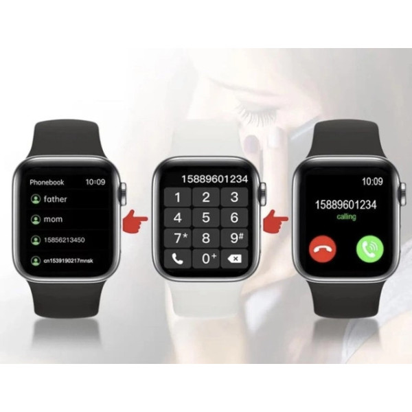 Умные часы T900 Pro Max Watch 9 с сенсорным экраном, голосовой связью, GPS, пульсометром и тонометром на Andro