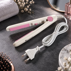 Мини утюжок-щипцы для волос ProMozer Mz-7052 с керамическим покрытием и терморегулятором