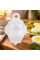 Формы для варки яиц без скорлупы Eggies, 6 штук, пластиковые с ручками, прозрачные