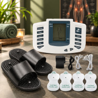 Массажные тапочки Digital Slipper JR-309 с электронным управлением и миостимуляцией ступней для всего тела