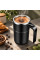 Кружка с подогревом и LCD дисплеем JB-01 Self Stirring Mug 380 мл с функцией саморазмешивания