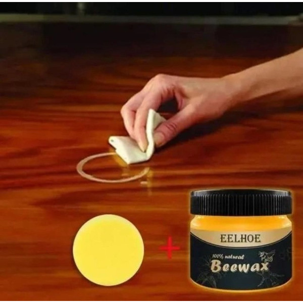 Крем-восковой полироль для мебели Beewax, 80 г
