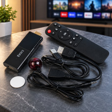 Smart TV приставка R3 Android 14 с поддержкой 4K Ultra и WiFi 6, 2 Гб оперативной памяти