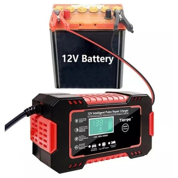 Универсальное зарядное устройство для автомобильного аккумулятора 12V 5Ah