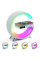 Настольный светодиодный ночник с RGB подсветкой и беспроводной зарядкой Happy Light Light Sound Machine 24см