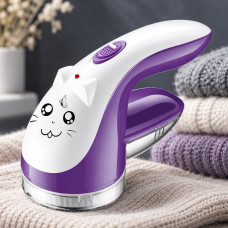 Машинка для удаления катышков LINT REMOVER LY-386 с сетевым питанием и защитной крышкой для лезвий
