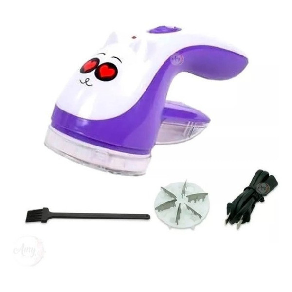 Машинка для удаления катышков LINT REMOVER LY-386 с сетевым питанием и защитной крышкой для лезвий