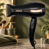 Дорожный фен Rozia HC 817O складной компактный для сушки и укладки волос мощностью 1200 Вт