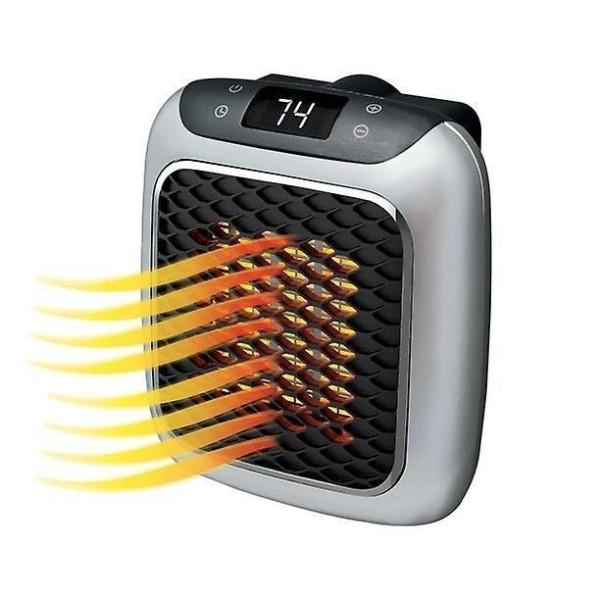 Настенный портативный обогреватель Handy Heater Turbo 800 W с электронным управлением и керамическим нагревате