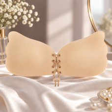 Самоклеющийся бюстгальтер Fly Bra без бретелей и спинки с застёжкой спереди