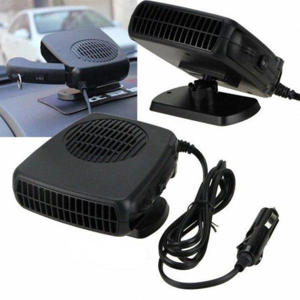 Автомобильный обогреватель Auto Heater Fan 703 200W с питанием от прикуривателя, автопечка