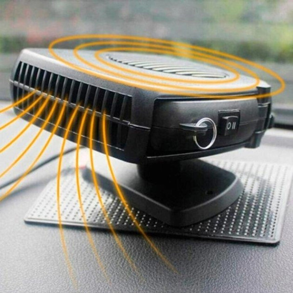 Автомобильный обогреватель Auto Heater Fan 703 200W с питанием от прикуривателя, автопечка