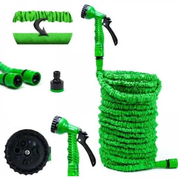 Садовый шланг для полива с распылителем XHose Magic Hose 60 м усиленный