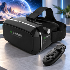 Очки виртуальной реальности VR SHINECON с пультом управления в виде шлема