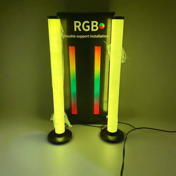 Напольная лампа торшер LED KBB-3A RGB комплект из 2 шт с пультом дистанционного управления