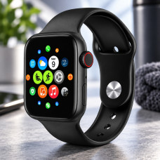 Умные часы T500 Watch с возможностью смены ремешка, совместимость с Android, оповещения вибрацией и звуком