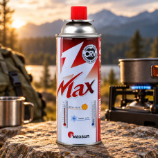 Газ MAXSUN CRV 220 г для портативных газовых приборов всесезонный (зима-лето)