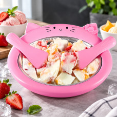 Домашняя мороженица FM-50 ручная для приготовления мороженого