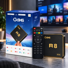 Смарт приставка Q96 R8 на Android 12 с 8 ГБ ОЗУ, 64 ГБ памяти и поддержкой Wi-Fi 6