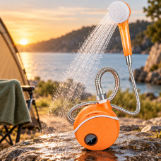 Туристический переносной душ Portable Outdoor Shower для путешествий
