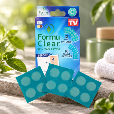 Бактерицидные прозрачные пластыри Formu Clear от папиллом и бородавок, 30 штук, стерильные