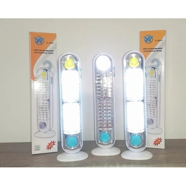 Портативный аккумуляторный светодиодный фонарь на солнечной батарее YL-8683T LED SOLAR