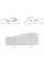 Ортопедическая анатомическая подушка для сна Memory Pillow с эффектом памяти, гипоаллергенная