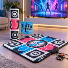 Танцевальный музыкальный коврик DANCE MAT PC+TV для компьютера и телевизора