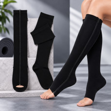 Компрессионные гольфы Zip Sox с молнией для профилактики и лечения варикоза
