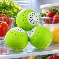 Ароматизатор для холодильника Fridge Balls, 3 шарика в упаковке для удаления запаха