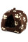 Флисовый домик Pet Hut для собак и кошек мелких и средних пород мягкий