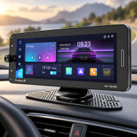 Автомобильный сенсорный экран 7" 601W с поддержкой CarPlay и Android Auto на базе Android