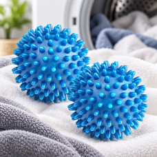 Мячики Dryer Balls для стирки белья, пуховиков и другой одежды, комплект 2 шт
