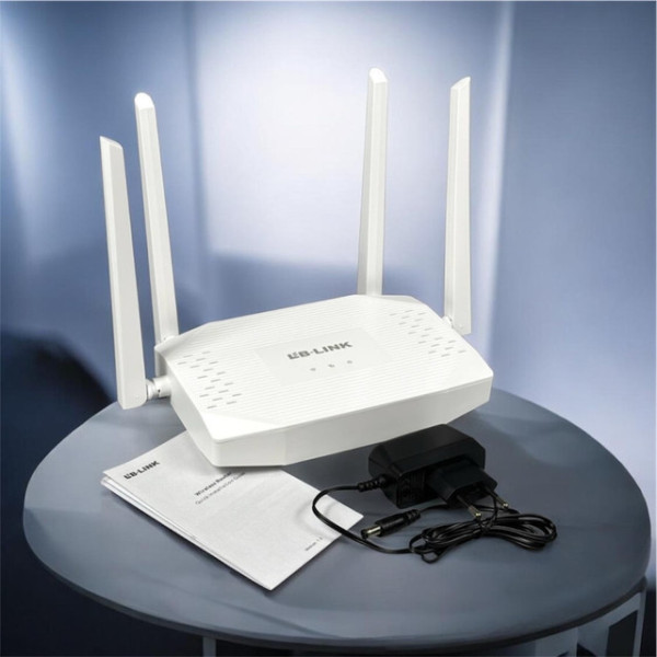 Проводной маршрутизатор LB-Link BL-CPE450AX с поддержкой 4G LTE и Wi-Fi 6, 4 внешние антенны