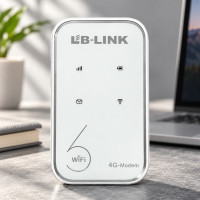 Мобильный 4G LTE роутер LB-LINK BL-MF518EU с поддержкой SIM карты и внутренней антенной для интернета