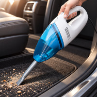 Ручной автомобильный пылесос с насадкой и функцией сбора воды, 60 Вт High-power Portable Vacuum Cleaner