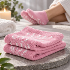 Увлажняющие гелевые носочки SPA Gel Socks с заживляющим эффектом, гипоаллергенные для ступней