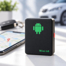 GPS-трекер сигнализация A8 с питанием от аккумуляторных батареек