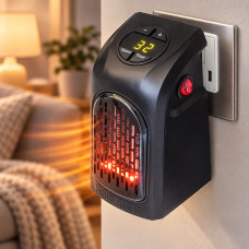 Настенный комнатный обогреватель Тепловентилято Handy Heater с керамическим нагревательным элементом 400 Вт с