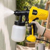 Ручной электрический краскораспылитель Electric Paint Sprayer Elite с регулировкой подачи распылённой смеси