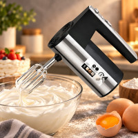Ручной кухонный миксер DOMOTEC R 6690 с 5 скоростями и мощностью 600 Вт
