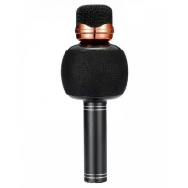Микрофон караоке Wster WS-2911 Bluetooth с колонкой, беспроводной караоке микрофон с эффектами голоса