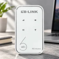 Мобильный 4G LTE роутер LB-LINK BL-MF518EU с поддержкой SIM карты и внутренней антенной для интернета